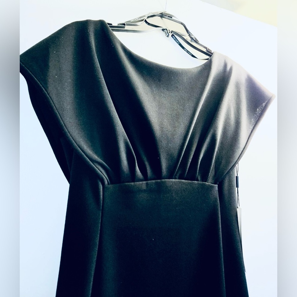 Calvin Klein Boatneck Sheath Dress